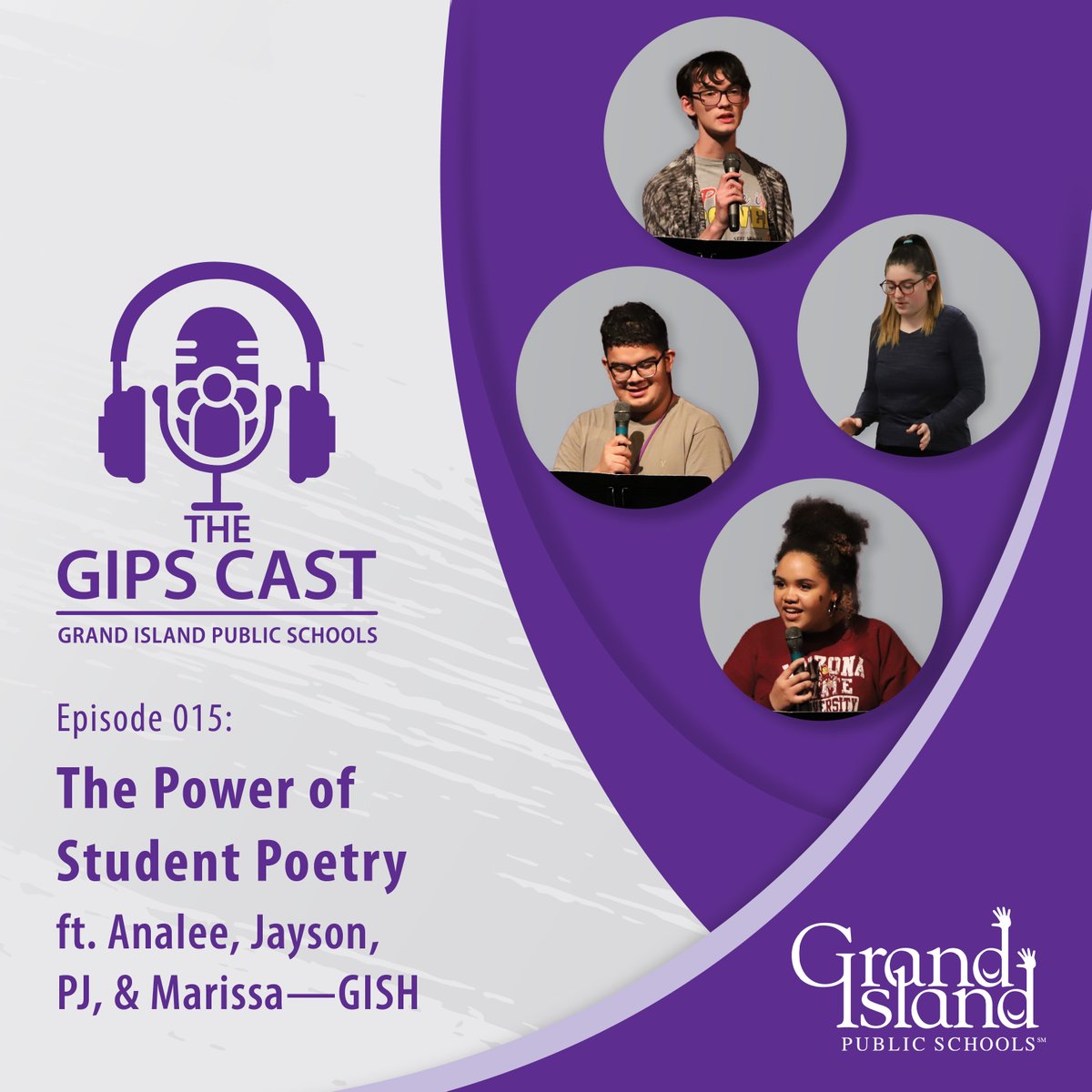 GIPublicSchools's tweet photo. The power of student poetry.

Hear four GISH student poets share their original works + how they've found their voice through creative expression.

Catch "The GIPS Cast"!

🍎 - https://t.co/n398SSLU8r
🟢 - https://t.co/70LeC3bmLo
🔗 - https://t.co/ui3U0ijT84

#WeAreGIPS https://t.co/MDA2xgwkRW