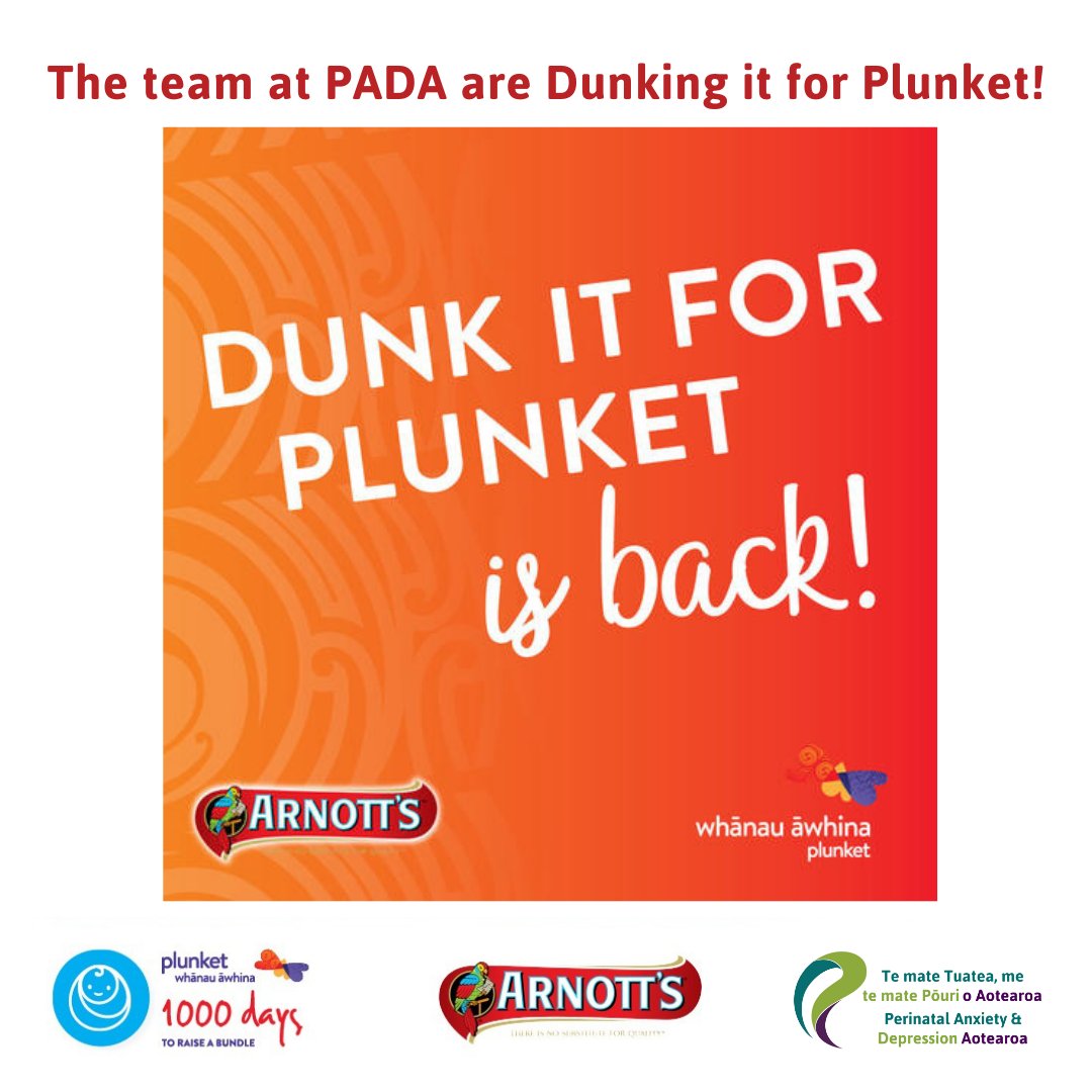 Help us raise awareness and funds for the amazing mahi Plunket does!

Donate at our page! Dunk it for plunket
raiseabundle.org.nz/s/3294/3570

#Plunket #community #whānau #supportingeachother
