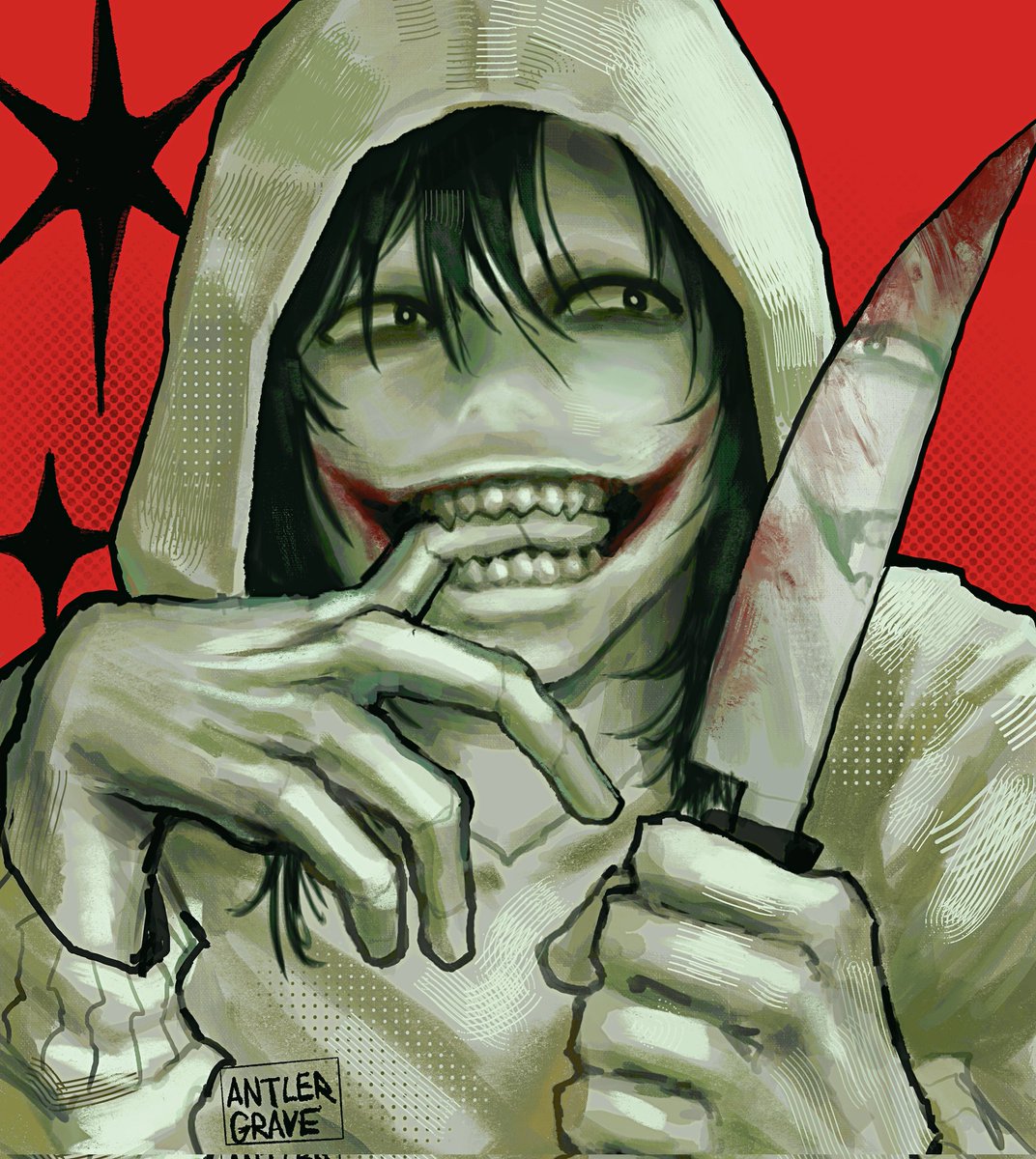 ash 🍉 (@antlergrave) on Twitter photo drawing jeff the killer in 2023 aint no way
#creepypasta drawing jeff the killer in 2023 aint no way
#creepypasta
