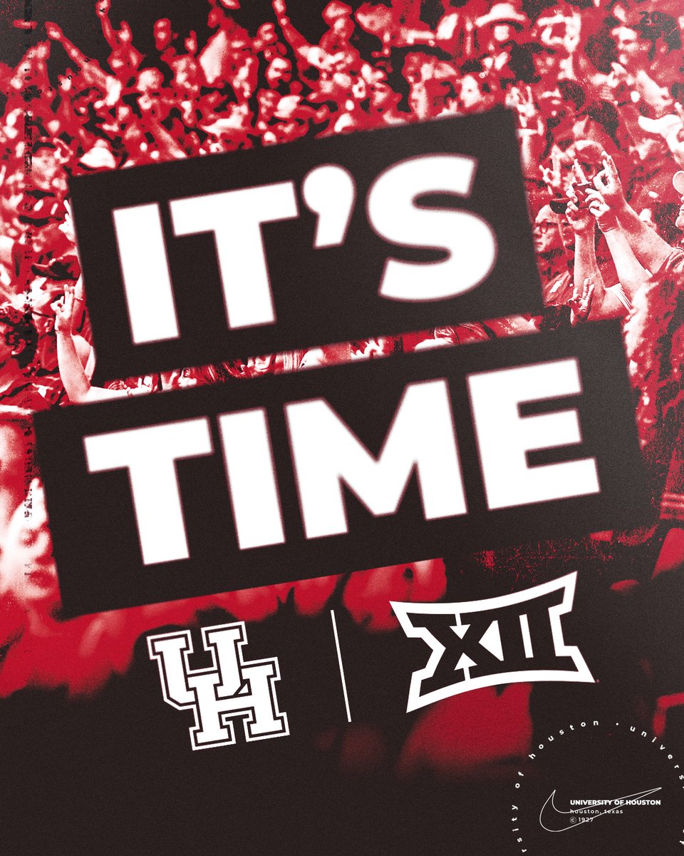 Countdown complete. ⌛️

#GoCoogs x <a href="/Big12Conference/">Big 12 Conference</a>