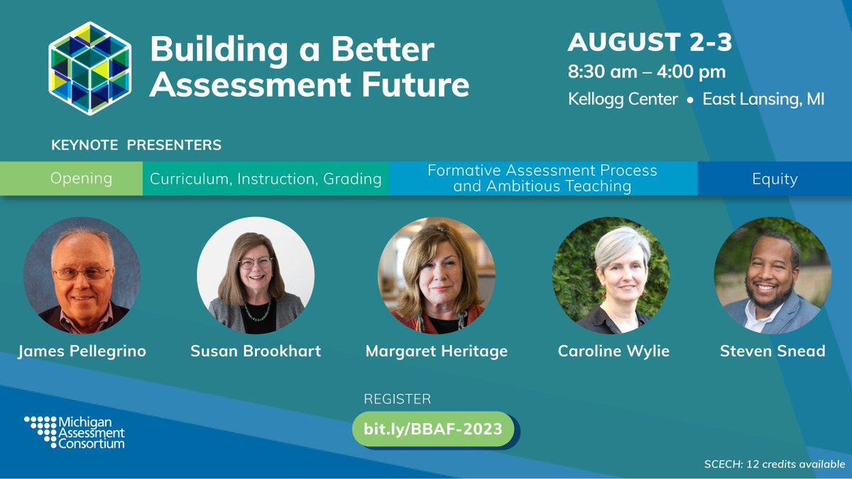 Don't miss the assessment event of the year — #BBAF2023! 
International, national, and state #assessment experts will share the latest research, tools, and strategies for implementing high-quality assessment in every classroom &amp; district. 

Register today! ow.ly/2bu450P0UMh