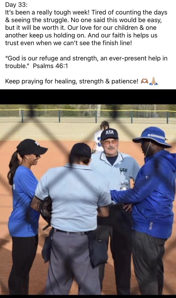 DukeCoachYoung's tweet photo. Day 33: Fight for James! 🙏🏼 https://t.co/5wKjJUMe4V