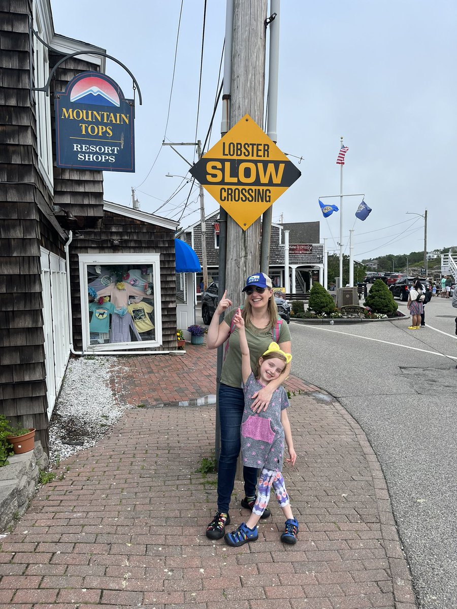 nycjamgal's tweet photo. Slowing our (lobster) roll here in Maine. #HappyPlace #VacationLand #CraftEverything https://t.co/mtGnTEpGaV