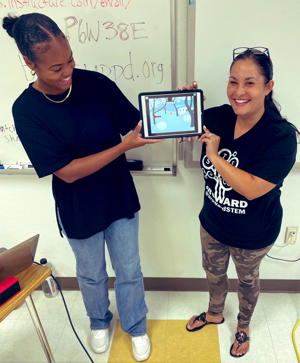 Thank you @MsTechTeachr for these 3-Days of #BootUpPD

Can’t wait for students to learn how to create and collaborate while using Scratch Jr! 

“Coding is Elementary” 

#CodingisforEveryone #CSK8 #BootUpPD @amazonnews @BrowardSTEM @browardschools