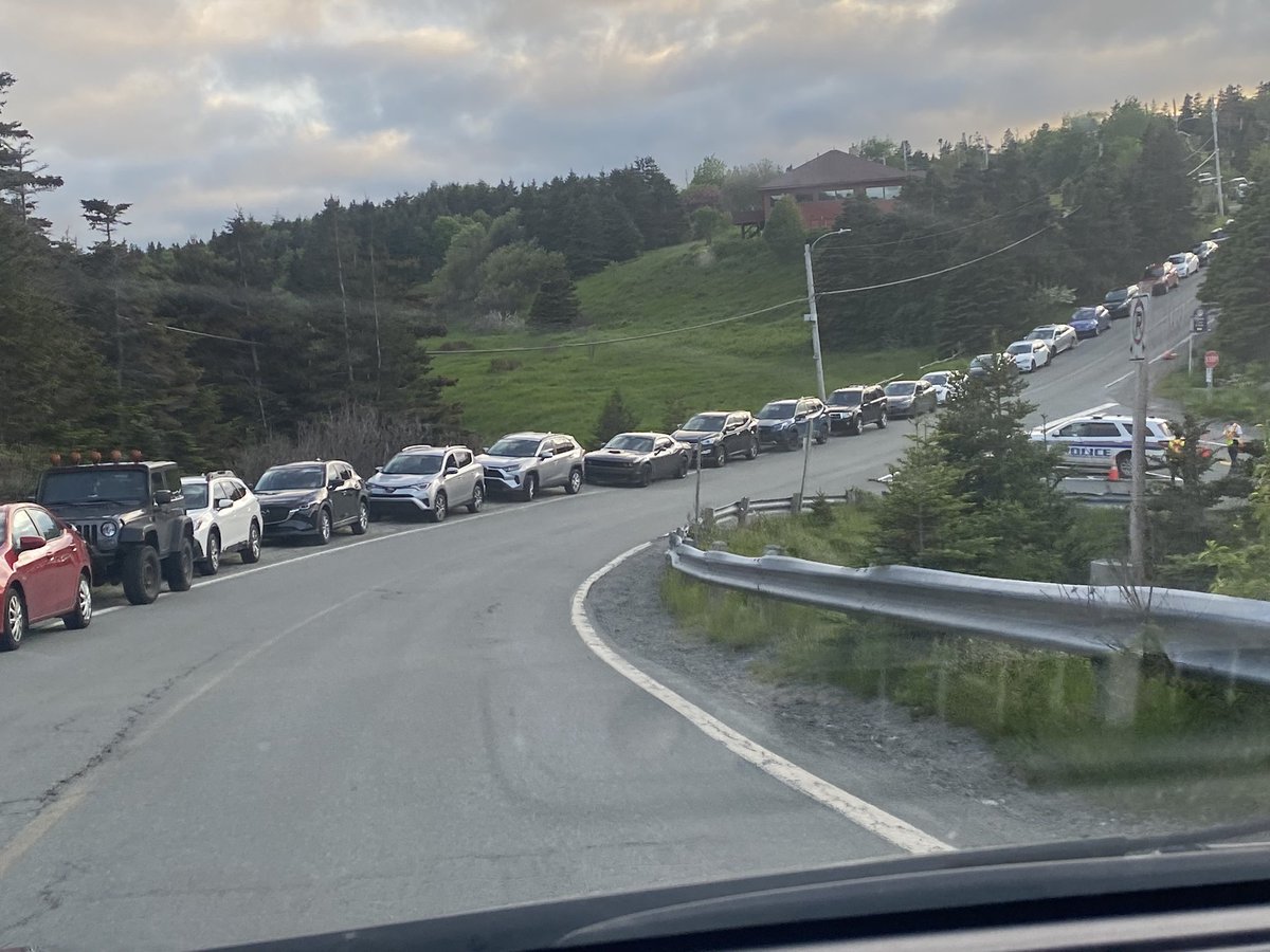 EastcoastNL's tweet photo. It’s official! The capelin are in at Middle Cove Beach! Can’t wait to have a feed! Expect a lot of traffic 🚘#nlwx #explorenl #capelin @townoflbmcoc #yourvocm https://t.co/eGn5SUn9Hk