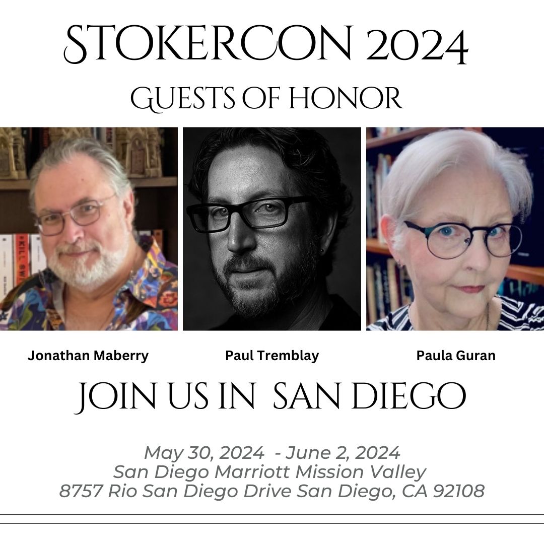 hellbenthorror's tweet image. I'll be at @StokerCon 2024 in lovely San Diego from May 30-June 4th! 
Come a few days early, as I'll also be appearing with folks like @JamesSabata for SPIRITED GIVING on May 28th! Keep watching for news, as there are always surprises at that event!