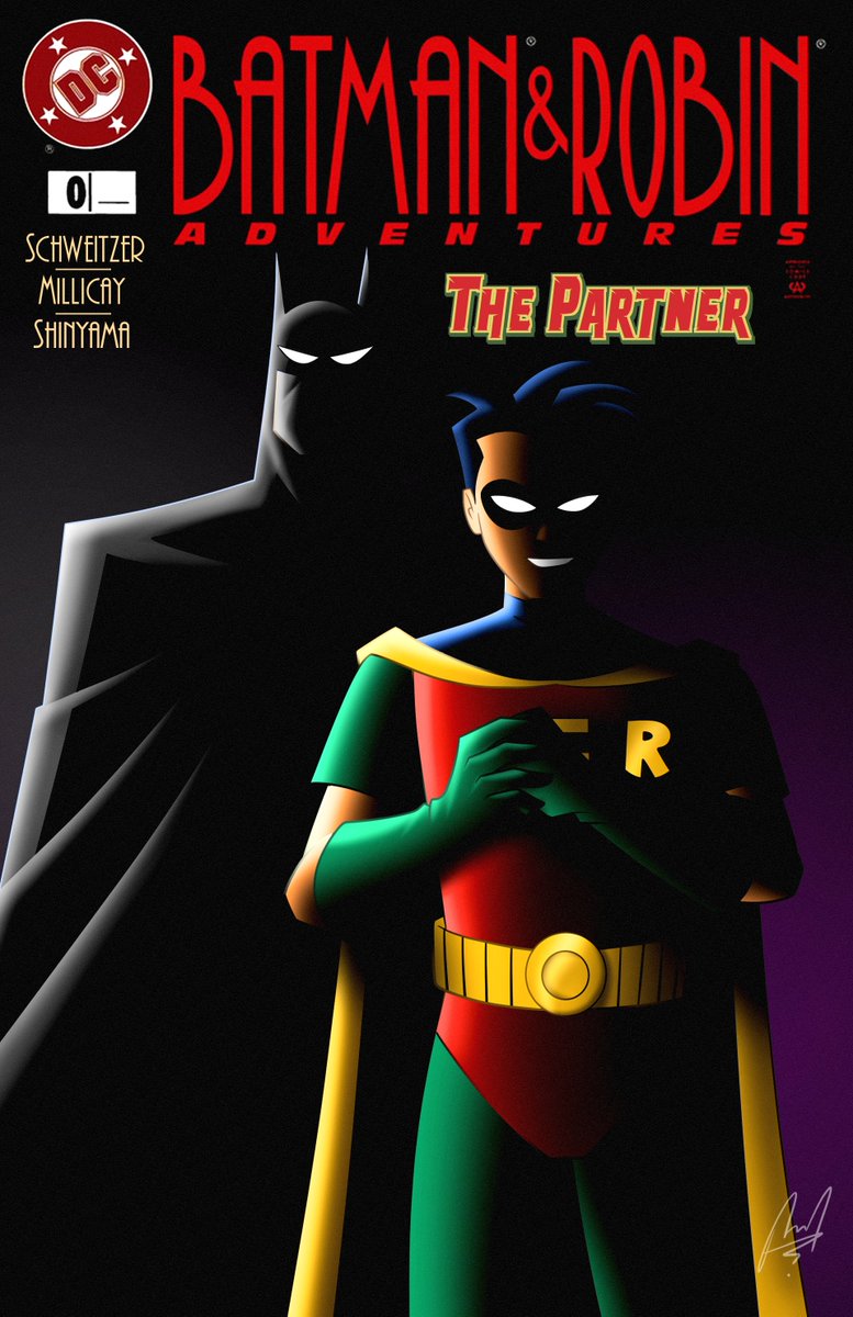 In a few moments I'll be posting my new #Batman fan-comic, 'The Partner'
#DCAU #BTAS #Batmantheanimatedseries #Robin #GothamCity