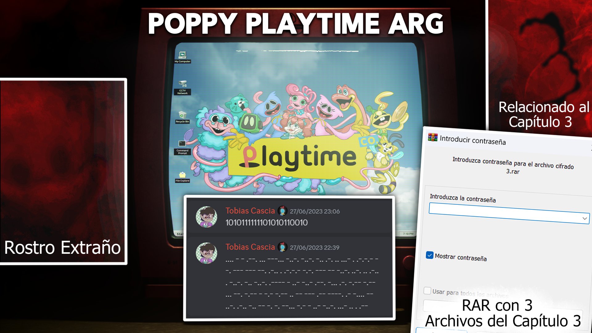 Prophecyx on X: Se encontró un ARG interactivo de Poppy Playtime, el cual te permitirá encontrar más archivos relacionados al LORE! La búsqueda empezó: / X