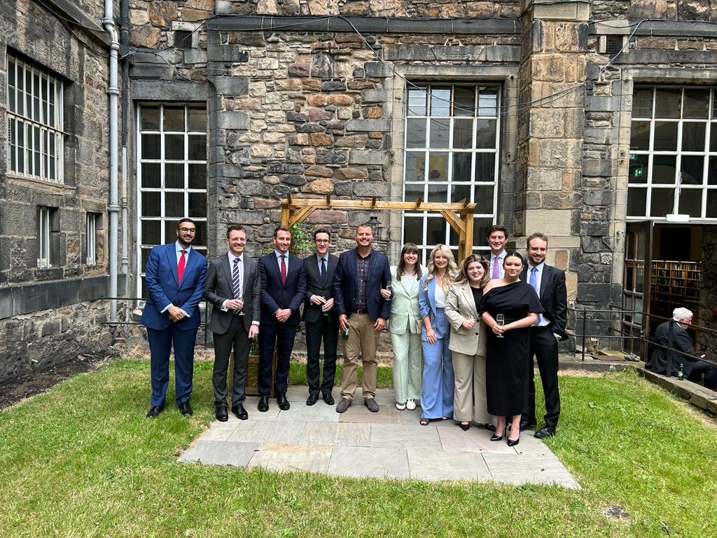 RoddyQC's tweet photo. Congratulations to the 11 devils about to become Members of ⁦@FacultyScot⁩. A very talented group of people, who will ensure Scotland’s independent referral bar continues to do what it has done since 1532: serving the people of, and administration of justice in, Scotland. https://t.co/PDLrtCIp8k
