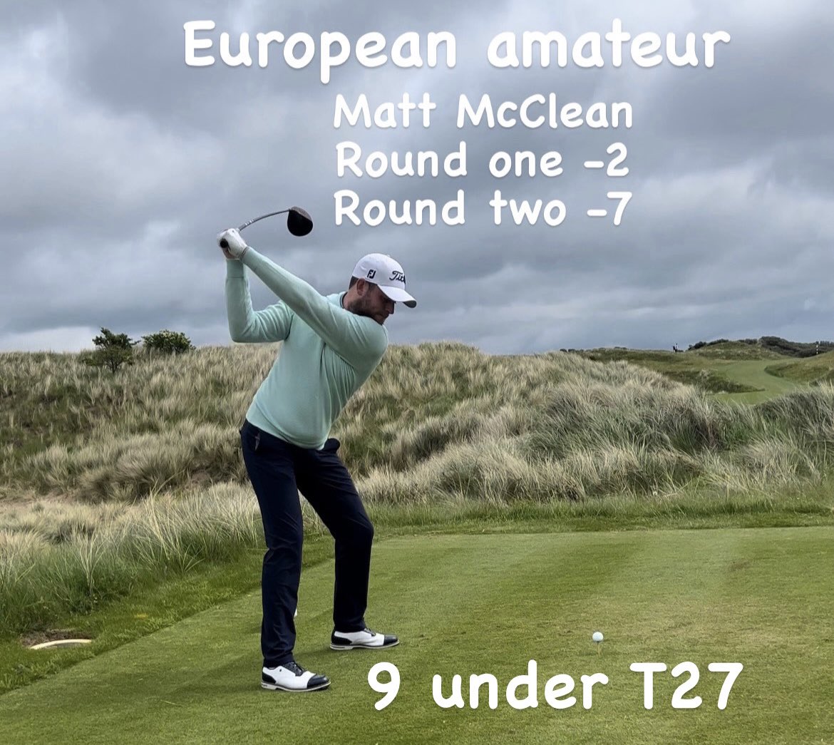 Irish Amateur Golf Info On Twitter Foley Leads The Irish Charge At European Amateur A Superb