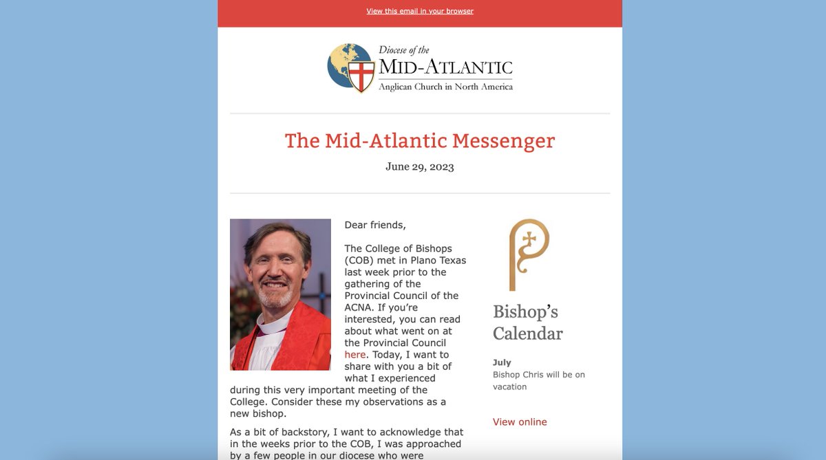 Mid-Atlantic Diocese tweet media
