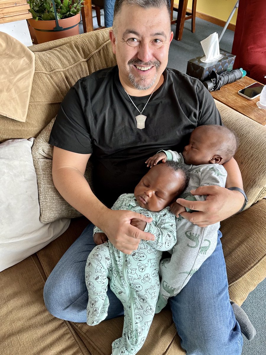 Last visit with my grandsons before I head back to Comox Valley. Next visit in about 5 weeks. Little nap on Papa… love them so much. Nobody told me you can love anybody this hard when you are a grandparent. I feel like ppl have been keeping secrets about how intense it is! ❤️🪶