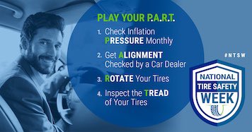 SCHP_Troop2's tweet photo. #NTSW #schp #targetzero #NationalTireSafetyWeek#TireSafety #TireSafetyTips #RoadReady
Tire safety is not just about tire pressure or tread depth. Inconsistent west can pose a serious danger. Just look at the two tires pictured and comment what you see is wrong with them! https://t.co/qJRWsV82b9
