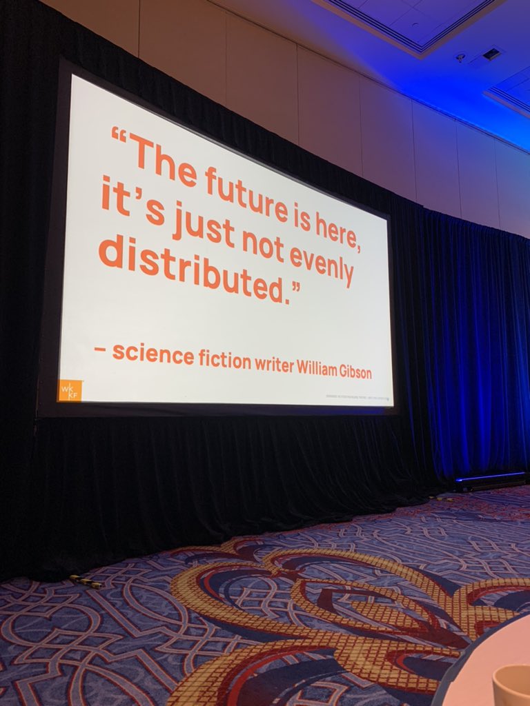 Attended listening session as <a href="/FarmtoSchool/">National Farm to School Network</a> rep, Envisioning the Future for Children Together, held in DC by Kellogg Foundation. I felt that this event was my future after spending over 3 decades advocating for healthier meals w/out the support of many health allied orgs.