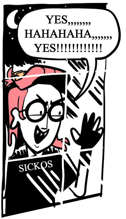 This is a really fun thing I'm part of and you should read. I'm playing the supporter, Stick, who is basically the worst, most terminally online fujoshi you've ever met.