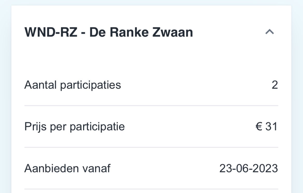AltvdS's tweet photo. @JohansVisie @ceesvannispen Truc: koop een aandeel van €31 een krijg jaarlijks 500kwh/jaar (dat is 6cent incl btw. Betaal dan €9,5 / jaar voor onderhoud en klaar. https://t.co/2YeVEX9LSH