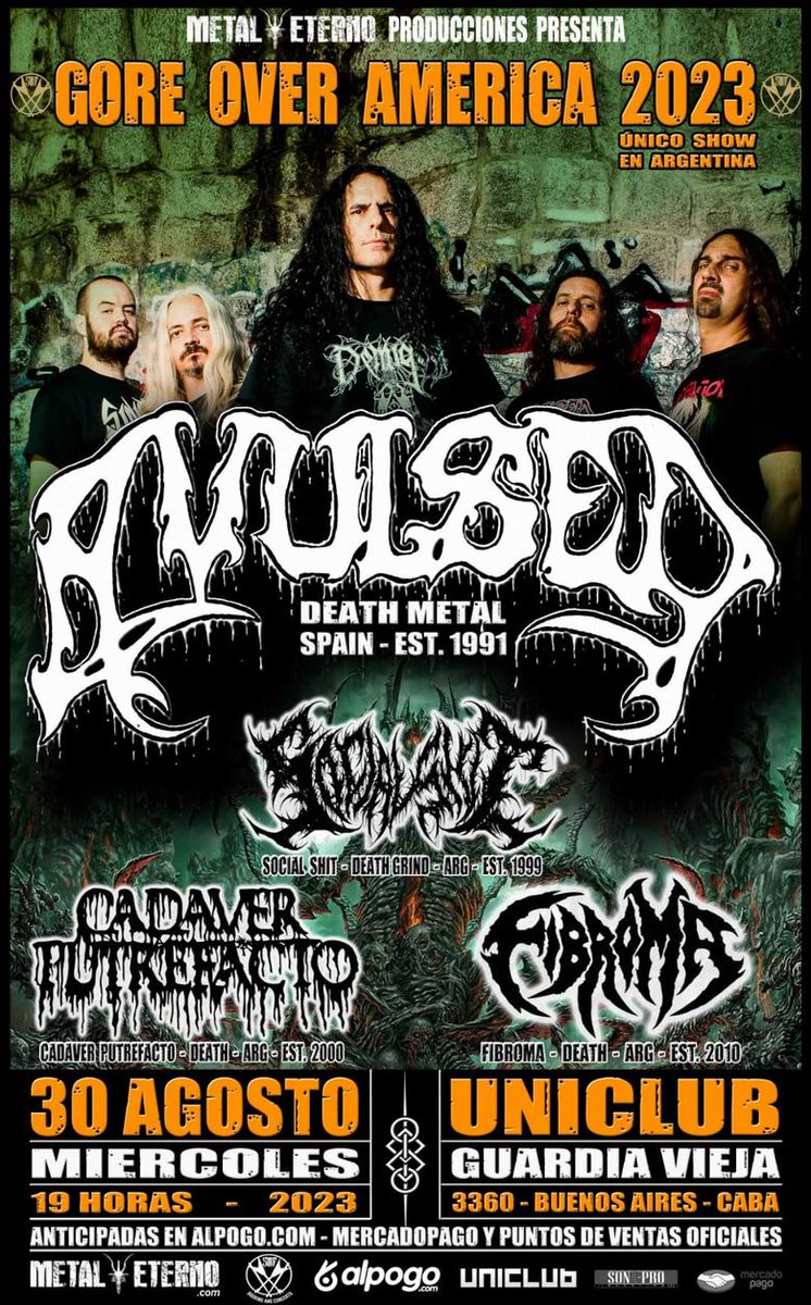 rockcircus77's tweet image. #Avulsed a finales de agosto en Buenos Aires, Argentina - rockcircus.net/avulsed-a-fina…