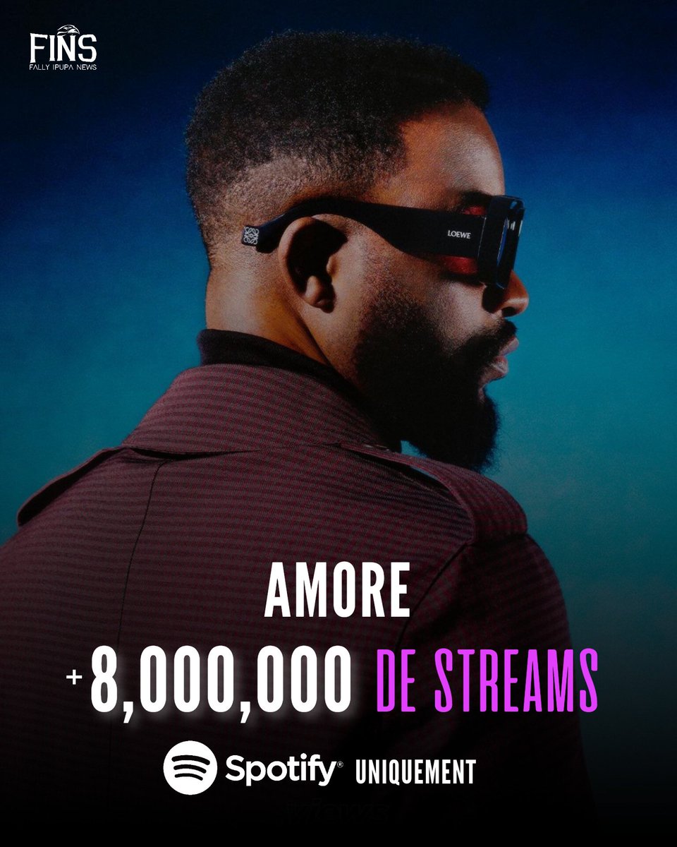 xplozik's tweet image. Un nouveau record pour le King fally ipupa. #fallyipupa #formule7
L’aigle est encore monté très haut @fallyipupa01