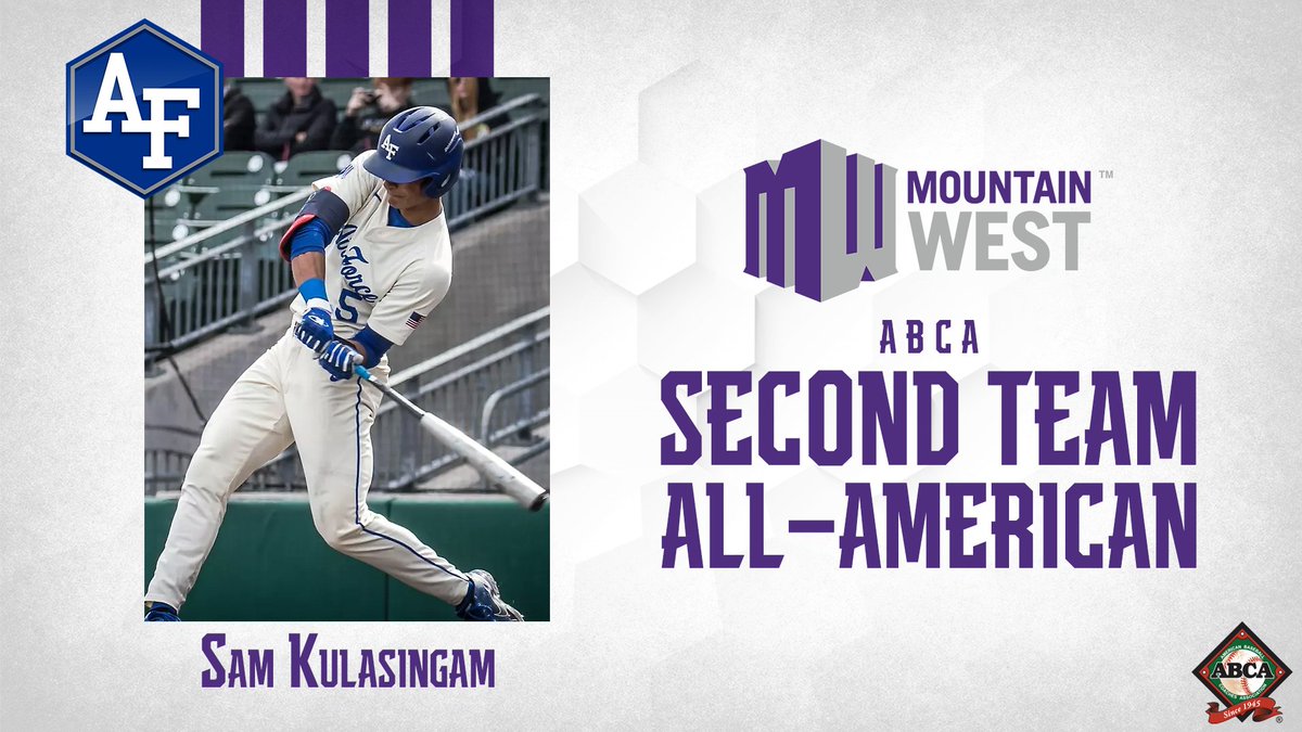 Sammy K is a Second Team All-American ⚾️🇺🇸⚡️

<a href="/SamKulasingam/">Sam Kulasingam</a> | <a href="/ABCA1945/">ABCA</a>
#AtThePEAK | #MWBSB | #FlyFightWin
