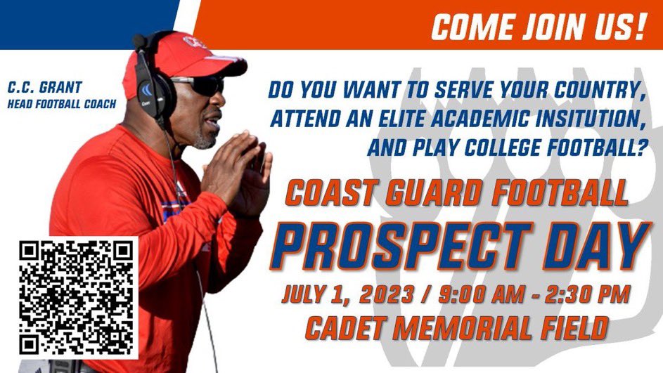 Excited to be at the @CGA_Football camp this Saturday❗️@CoachCCGrant @CoachJBWells @_DomDeFalco