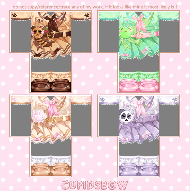 CUPlDSBOWrblx's tweet photo. 🌻Animal Scouts Collection🌻Available in my group Paramnesia🎵 #roblox #robloxart #RobloxDev #RobloxDown #robloxdeveloper #robloxdesign #robloxdesigner #robloxclothes #robloxclothing #robloxdesigns #robloxdevs #robloxevade #robloxugc #royalehigh #robloxdoors #robloxarsenal https://t.co/BucqSXvRfw