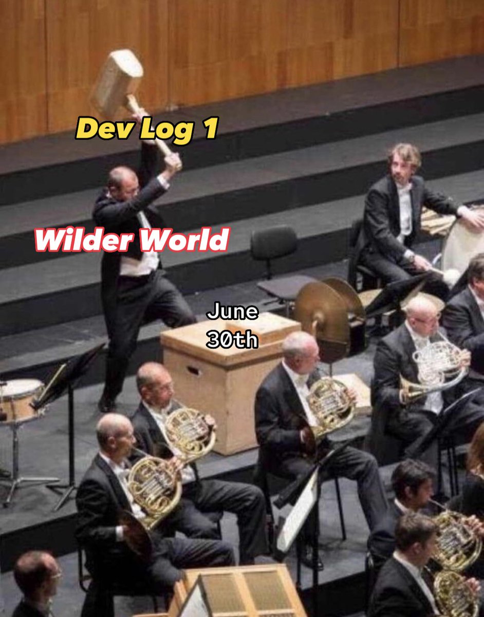 FayzWilder's tweet photo. "Let's get this @WilderWorld #DevLog1 partaaay commmmenced 🪩AWOOO" https://t.co/M9hodKoxLg