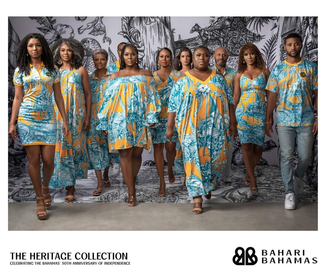 One thing Bodine will do, is slay a <a href="/baharibahamas/">Bahari Bahamas</a> National Campaign shoot. Seriously though, thanks for again choosing me and my peoples dem as the faces of this Heritage 50 campaign.