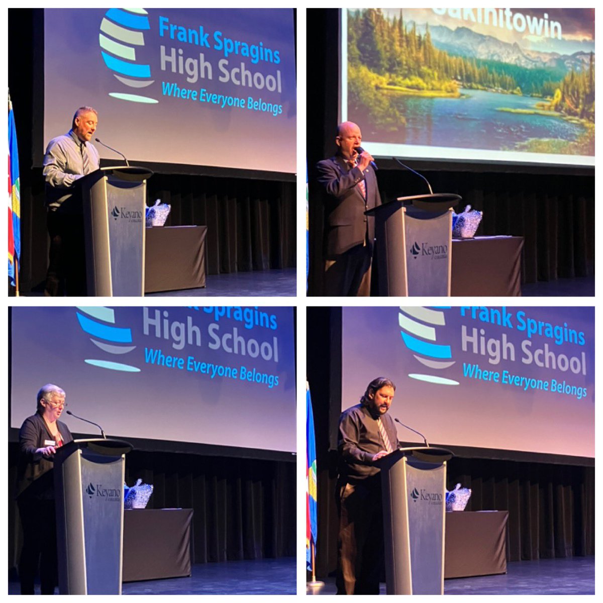 annaleeskinner's tweet photo. @FrankSpraginsHS graduation ceremony is underway @FMPSD #SpeechTime #61Grads https://t.co/4bHcuH0BAJ