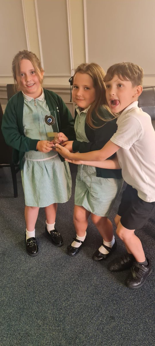 So proud of our amazing #ecowarriors - they’ve been awarded for the #socialactionproject they’ve been working on… well done for all your hard work #community @SUFCCommunity @EcoSchools