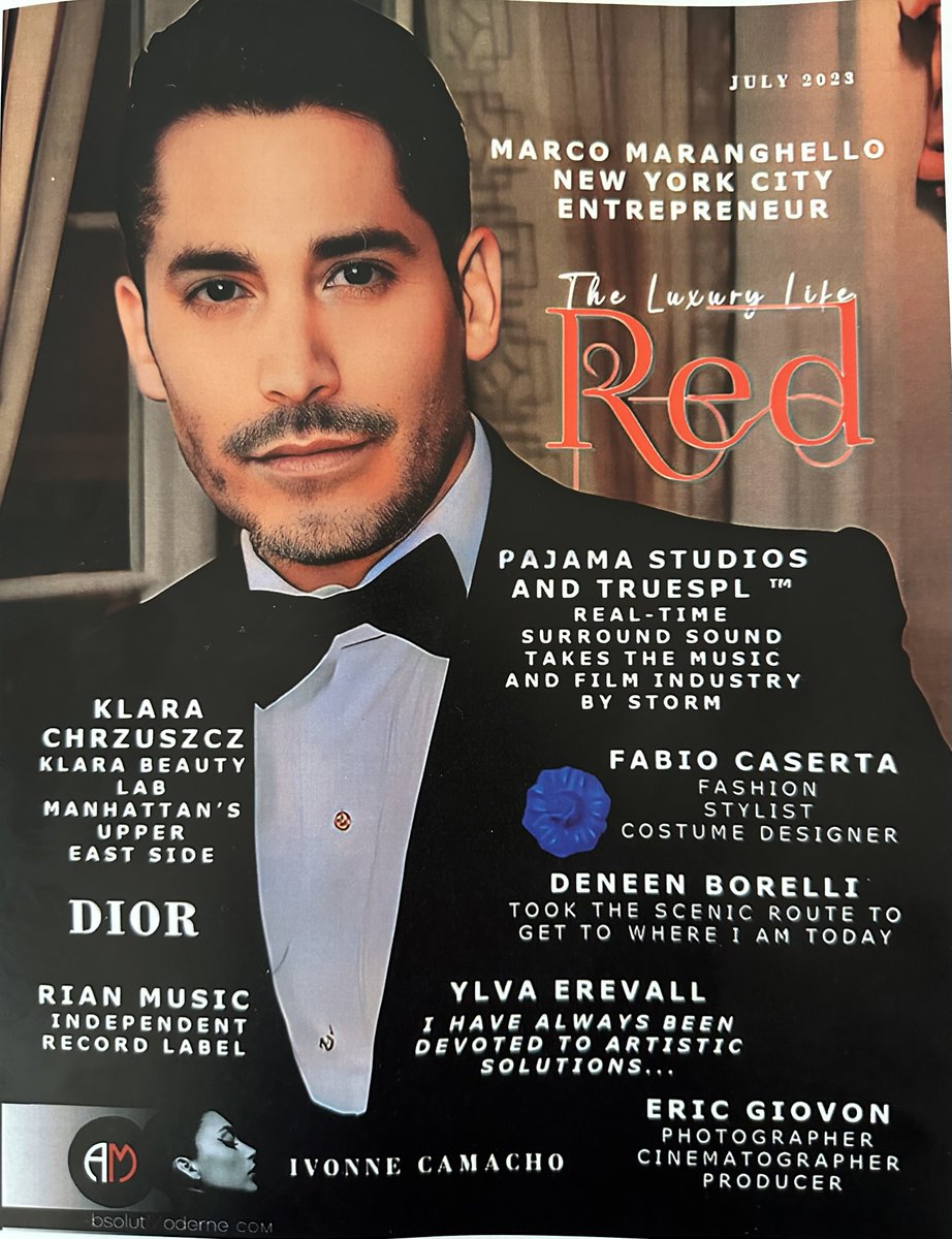 deneenborelli's tweet photo. Thrilled! Featured in July #RedTheLuxuryLife magazine w @tomborelli they loved the fact we are @newsmax co-hosts &amp; commentators. Thanks Ivonne Camacho @IvonneAM13 for this opportunity! Order/Search magazine https://t.co/Ih92s0vbIH or here for digital=> https://t.co/4Q0ANISH8C https://t.co/7DqWWYusGV