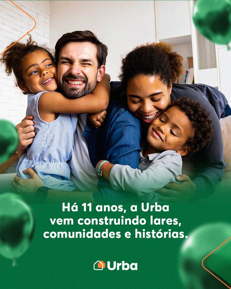 oficial_urba's tweet photo. O impacto da Urba vai muito além dos m² de um lote. Está presente na realização de cada pessoa que encontrou um lar em nossos bairros planejados.

Hoje, celebramos mais de uma década de transformação urbana. Parabéns, Time Urba! #Urba https://t.co/JyvGPqtScF