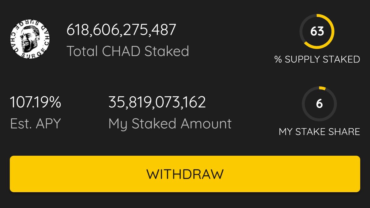 Don't forget you can farm your CEUS/LIT LP tokens at coineus.app for 25% APY!!

Also $CHAD staking up to 107% APY!!

Telegram t.me/coineusportal
<a href="/CoineusCrypto/">Coineus⚡️</a>  <a href="/Fuse_network/">Fuse Network</a> <a href="/SURGEPROTOCOL/">SURGE Protocol #DEX</a> @SurgePepe 
$FUSE $CEUS $LIT $CHAD