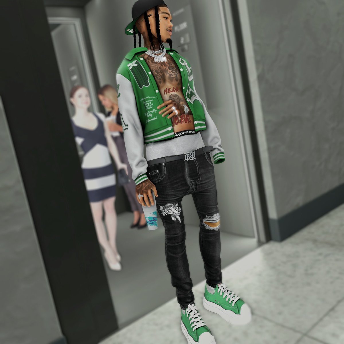 heirslatt's tweet photo. Told louis it cost racks to rock dis vuitton 💫 https://t.co/osZiA8fD34