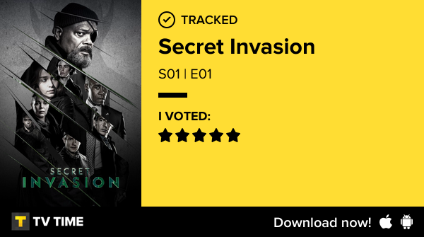 I've just watched episode S01 | E01 of Secret Invasion! #secretinvasion  tvtime.com/r/2S6mU #tvtime