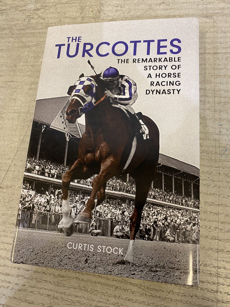 @SECRETARIATofcl I just read this book…excellent and a must read for racing fans