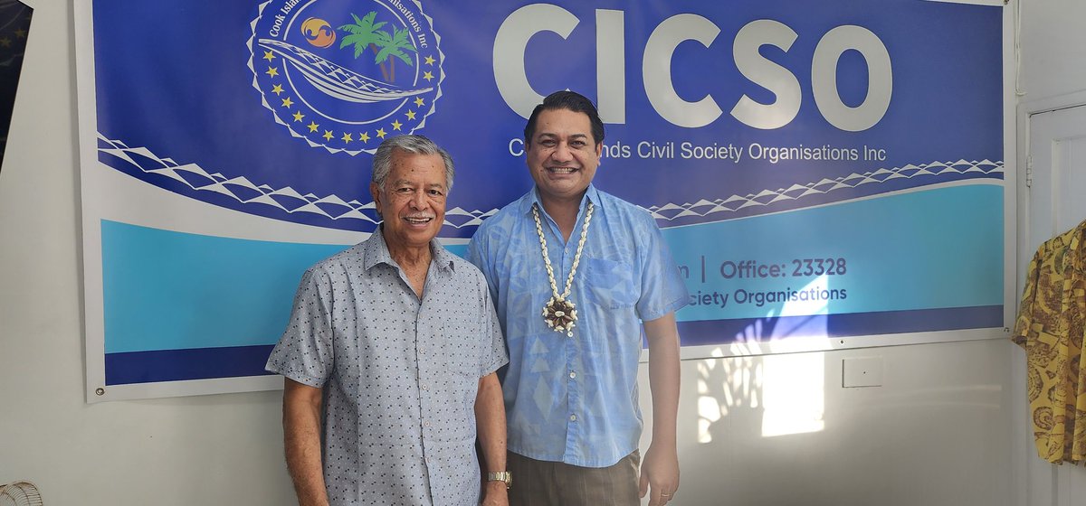 henrytpuna's tweet photo. This awesome human is a force of nature and a force for change.
A delight to spend time with #CICSO President Clee Marsters and update on our Blue Pacific strategy for 2050.
#civilsociety #PIANGO https://t.co/oNk8yvMykM