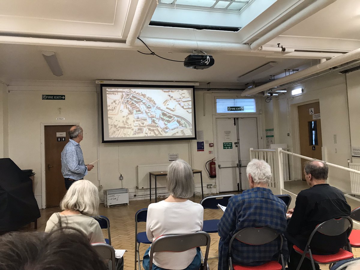 Jeremy Walker of Human Nature showing us the progressive way of developing an ex-industrial site at <a href="/DartmouthparkNF/">Dartmouth Park N F</a> AGM