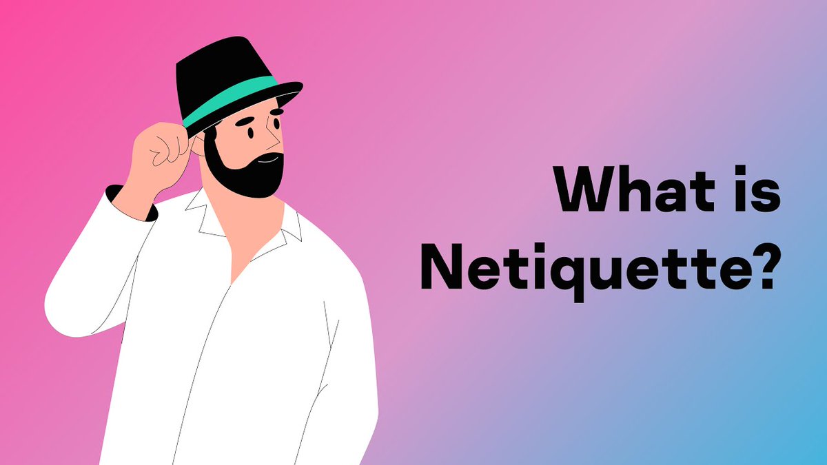 FishmongerSRB's tweet photo. Navigating Online Interactions with Respect: The Essence of Netiquette
https://t.co/YORAoYQGFG
#netiquette #onlineetiquette #digitalworld #education https://t.co/w7imyxlb3T
