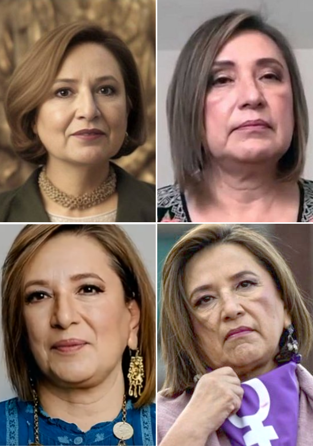 PM_Navegaciones's tweet photo. Dice @XochitlGalvez en un spot en el que hasta la voz le hicieron con IA:
“No puede ser presidenta quien finge ser quien no es”.
Y pienso que tiene razón. https://t.co/LUVJAjpWZi