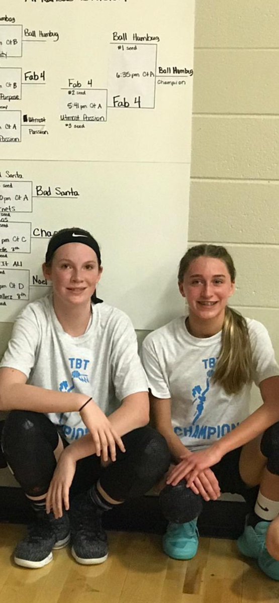 #tbt to <a href="/makenna_yokley/">makenna yokley</a> and <a href="/alysonscott2024/">Alyson Scott</a> winning a 3v3 event at Tulsa Union as junior high players.
