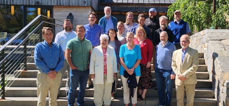 Last week we welcomed not one, but TWO strategic partners at our retreat.
We are proud to support Executive Director of <a href="/CleanEnergyNH/">Clean Energy NH</a> Sam Evans-Brown with his new Circuit Rider position, and were thrilled to host their board of directors meeting at Alnoba.
#daringleader