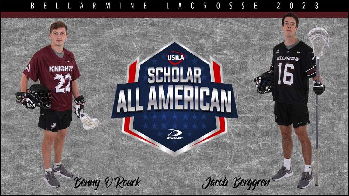AWARDS | Benny O'Rourk, Jacob Berggren and <a href="/BellarmineLax/">Bellarmine Lacrosse</a> earn academic accolades from USILA

📰 athletics.bellarmine.edu/news/2023/6/29…

#SwordsUpBU