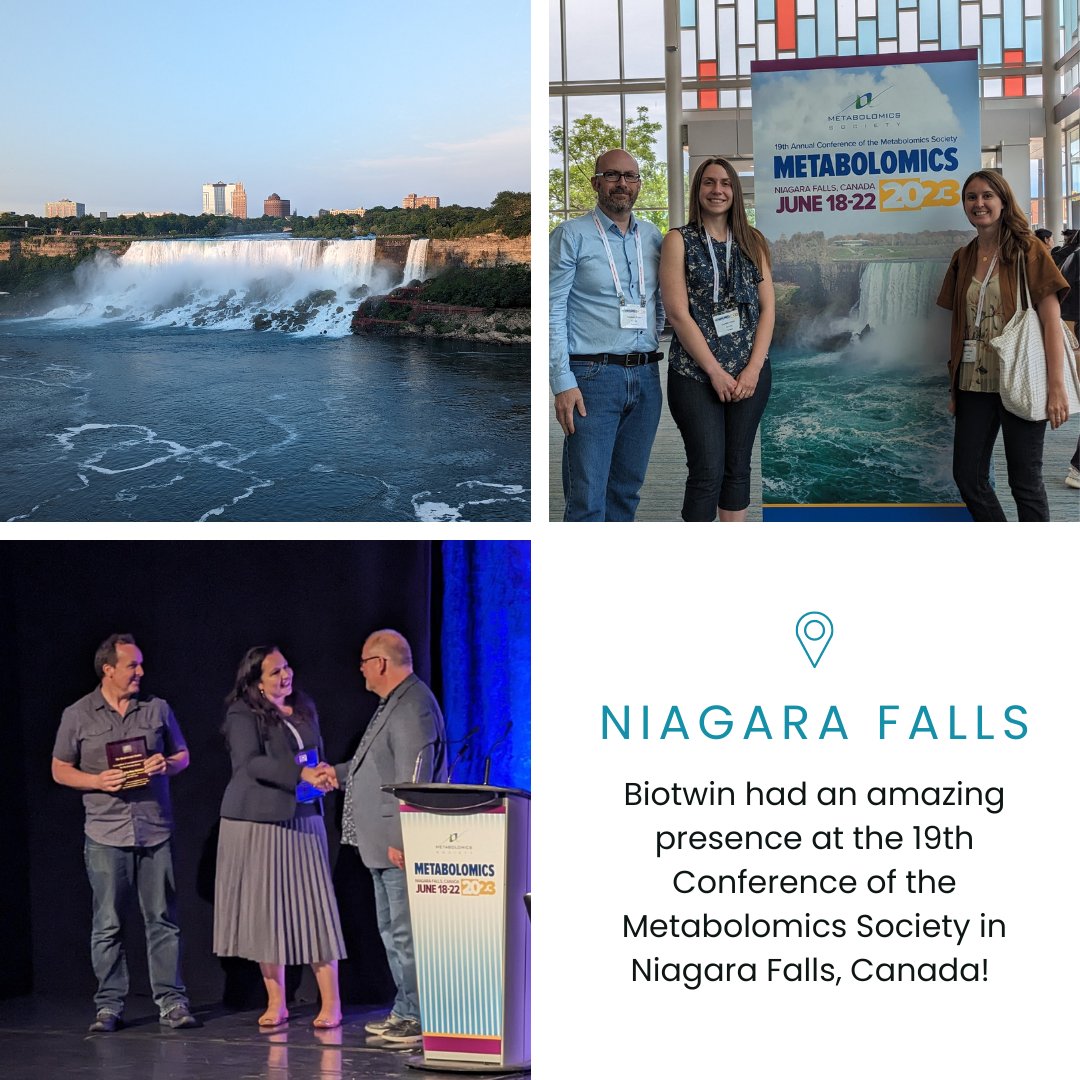 From June 18th to 22nd, our talented team members Camille Houle, Frederic Audet, and Manon Fradin represented BioTwin at the 19th Conference of the Metabolomics Society. We are immensely proud of their remarkable contributions and dedication. 
#Metsoc2023 #digitalhealth