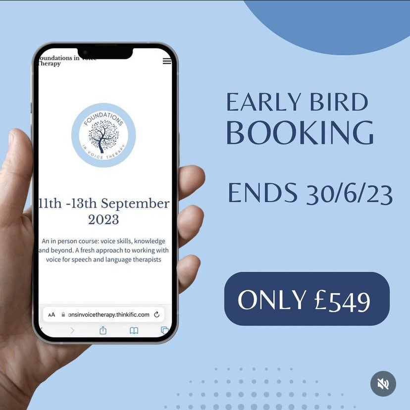 Last chance to book at our early bird rate! Ends 10pm tomorrow ⏰ ⬇️

…undationsinvoicetherapy.thinkific.com/courses/founda…