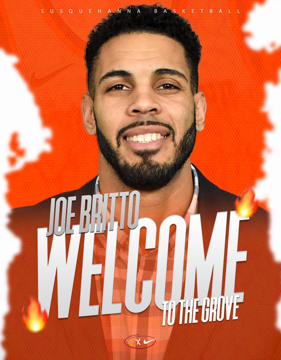 𝐖𝐞𝐥𝐜𝐨𝐦𝐞 𝐭𝐨 𝐭𝐡𝐞 𝐆𝐫𝐨𝐯𝐞 𝐂𝐨𝐚𝐜𝐡 𝐁𝐫𝐢𝐭𝐭𝐨!

Coach Britto joins us from Lycoming College. Time to get to work.

#AllIn // #GoSU