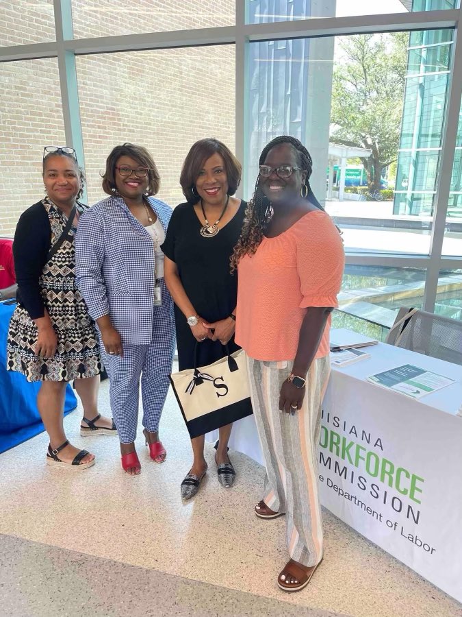 Sharon Weston Broome on Twitter "RT LouisianaWorks Today’s Community Connect Career and