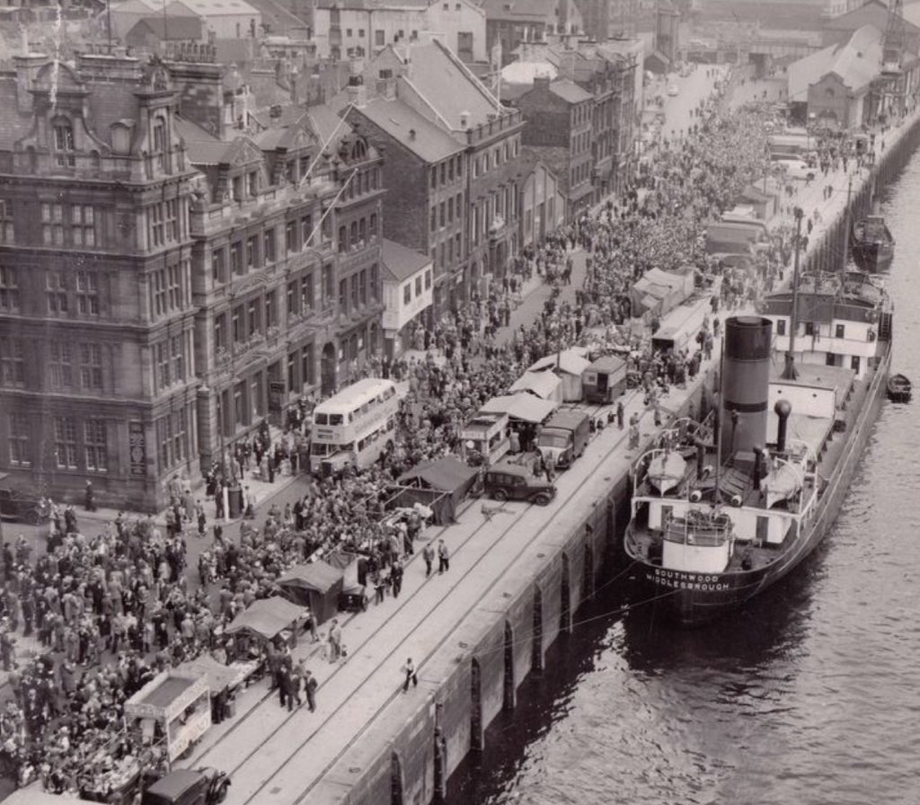 Newcastle Quayside 1956