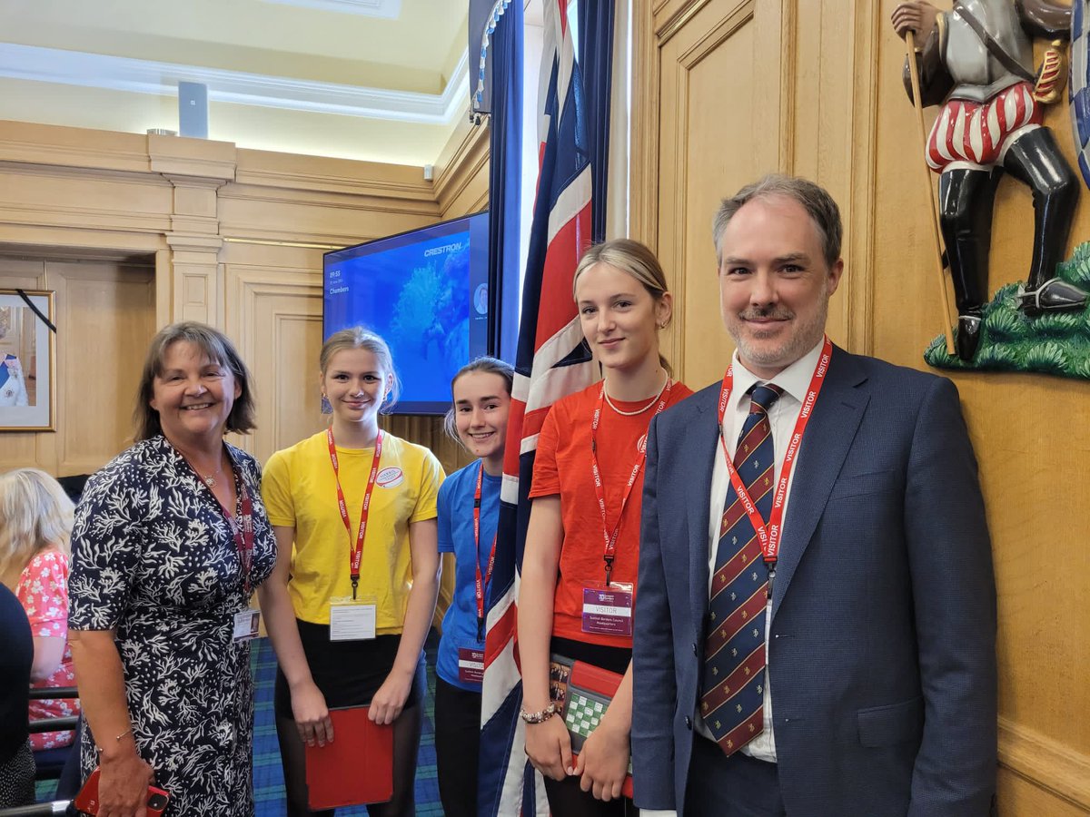 Delighted to welcome Selkirk High School students Evie, Clemency, Kady and Head  Jamie Bryson to Full Council today to share what they did in school for the HarrisTrust SAS ‘Who Cares Wins’ initiative.

Find out more at harristrust.org