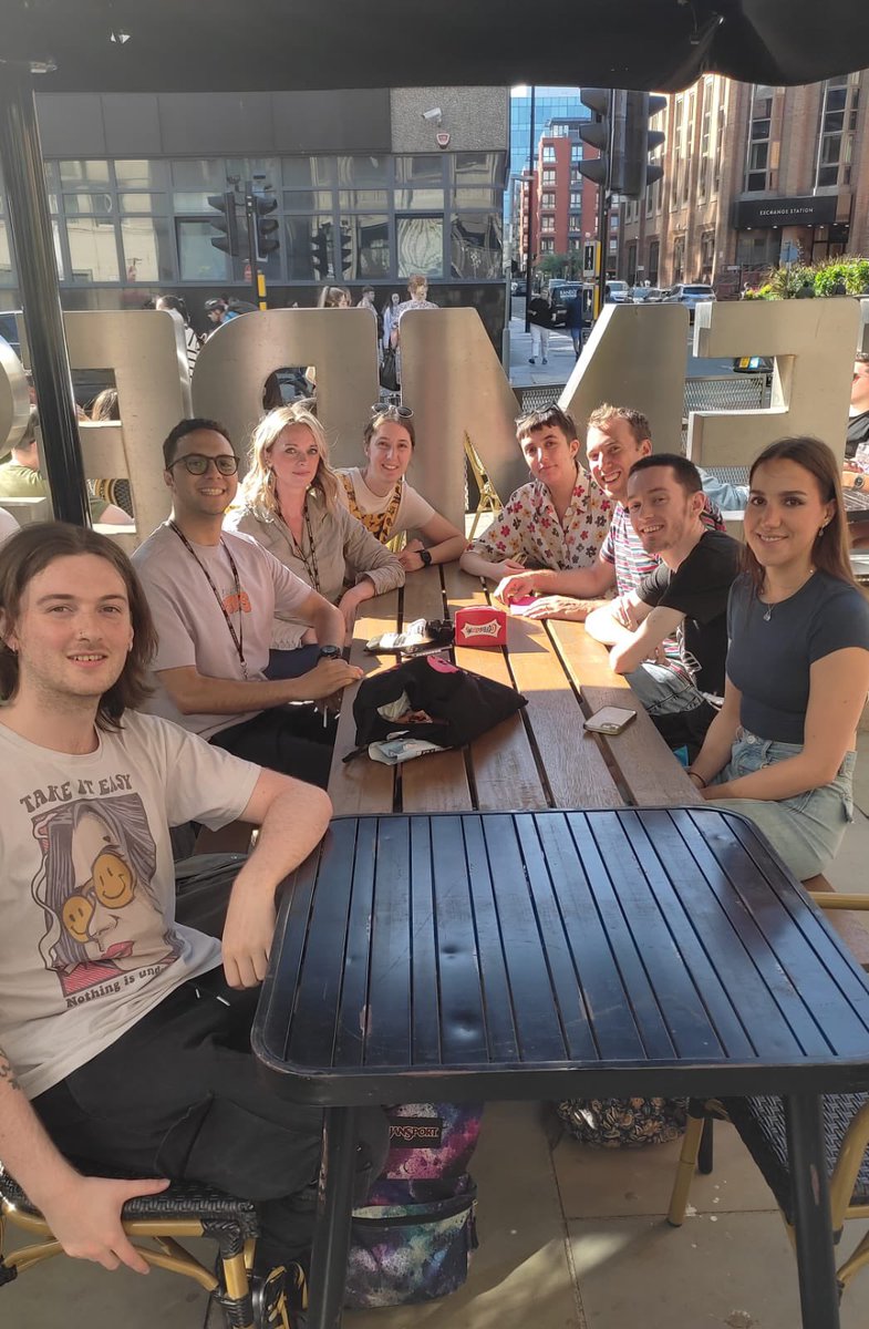 LjmuPsychPGRs's tweet photo. Celebrating Niccolo! It has been so lovely to have Niccolo here at LJMU for the past few months! He has been a core member of our PGR office and a lovely person to be around, we all wish him the best with the remainder of his PhD and future work - please do stay in touch! :) https://t.co/HPCtPxMhpF