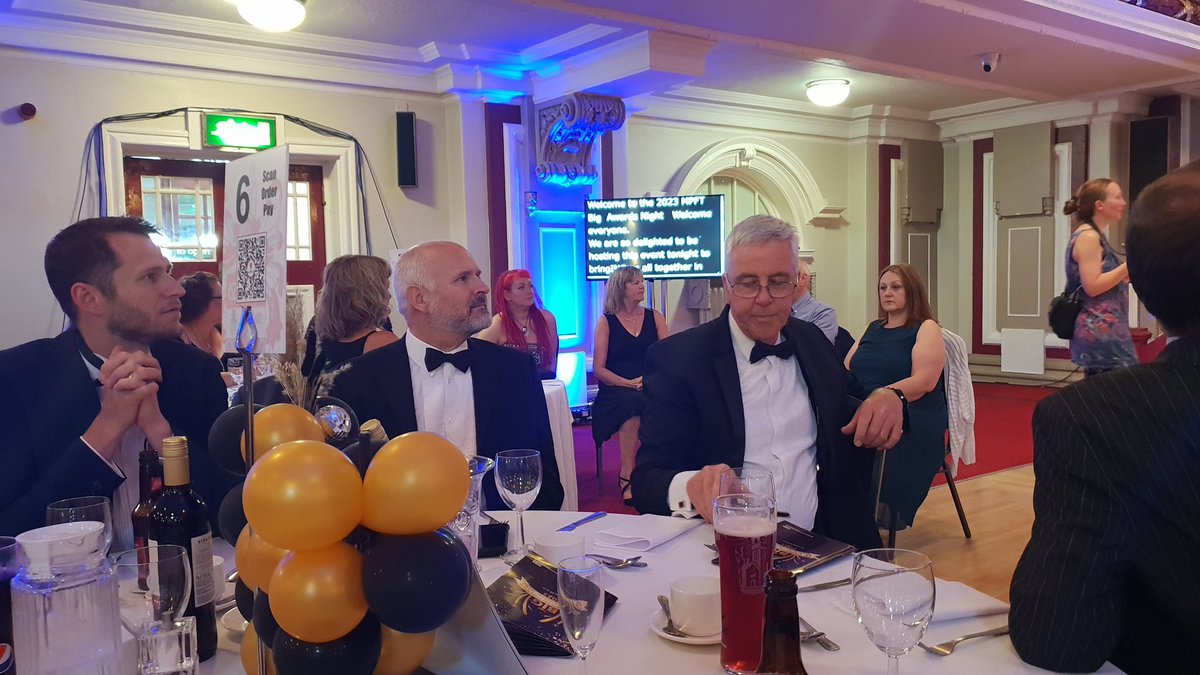 Great night out at MPFT Big celebration Awards . I am here with the Men's Health group, shortlisted for the Health and Wellbeing Award. #MPFTcelebrates